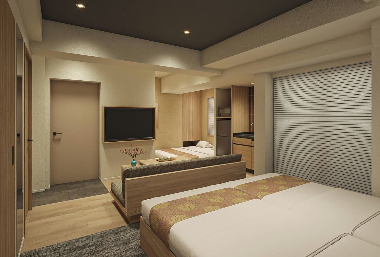 Superior-rum (Japanese) | Värdeförvaringsskåp på rummet, gratis wi-fi och sängkläder