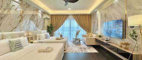 Luxury-Studiosuite, Balkon, Meerblick