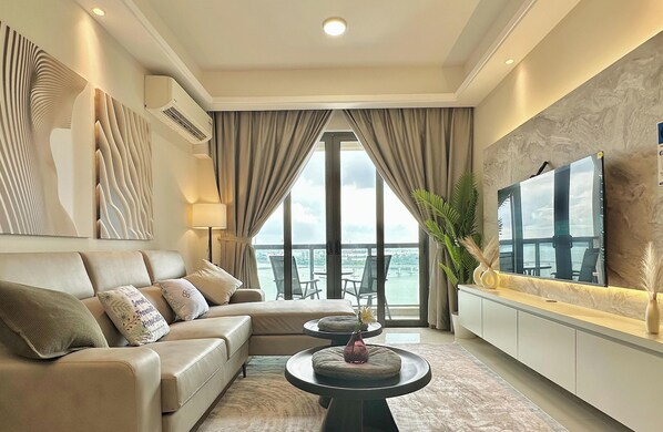 Living area - R&F Princess Cove Phase 2 by Stayrene (Johor Bahru)