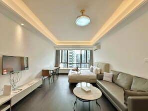 Studio Suite Cao cấp, 1 giường cỡ king | Khu phòng khách