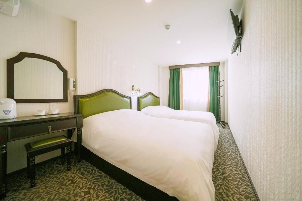 舒适双床房 | 遮光窗帘、隔音、免费 WiFi