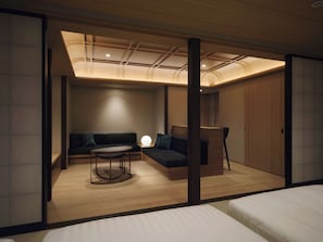 Rum - icke-rökare (SORA - Sky with Private Roof Balcony) | Värdeförvaringsskåp på rummet, gratis wi-fi och sängkläder