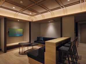 客房, 非吸煙房 (SORA - Sky with Private Roof Balcony) | 房內夾萬、免費 Wi-Fi、床單
