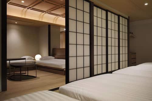 SORA - Sky - Japanese modern style Room with Private Roof Balcony, Non Smoking | In-room safe, free WiFi, bed sheets