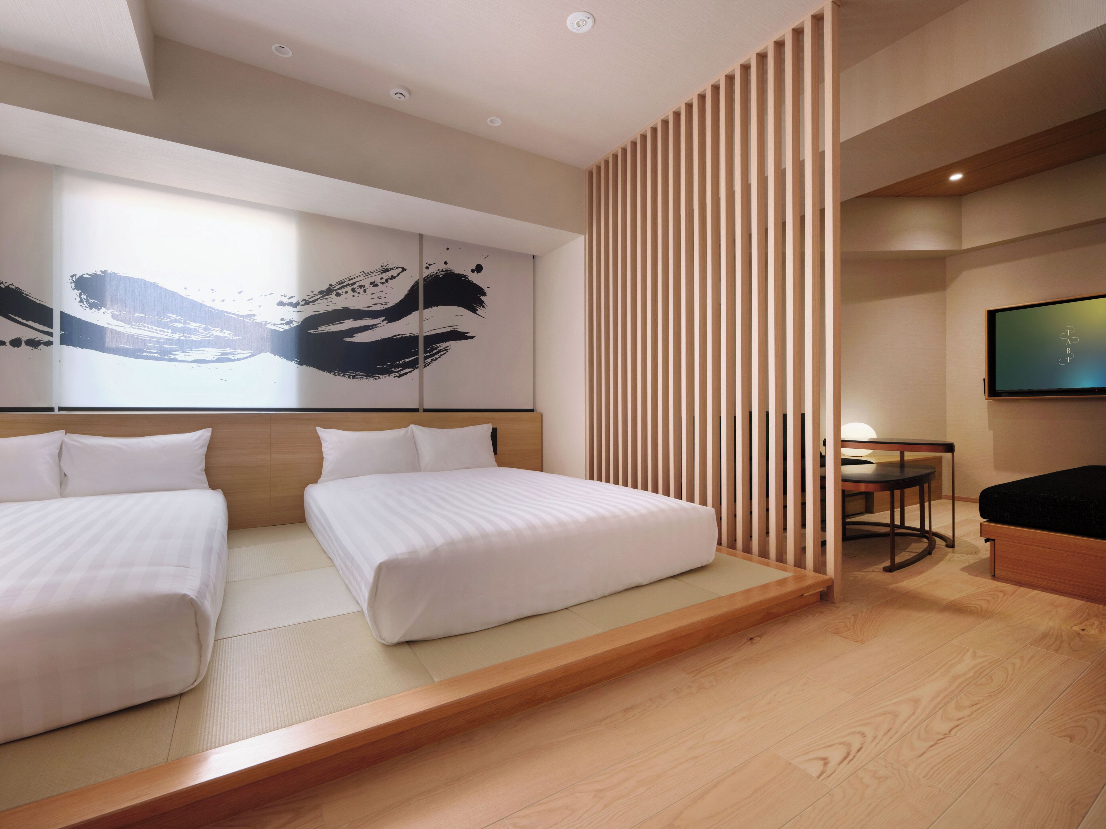 Rum - icke-rökare (TSUKI - Moon, Japanese Modern) | Värdeförvaringsskåp på rummet och gratis wi-fi