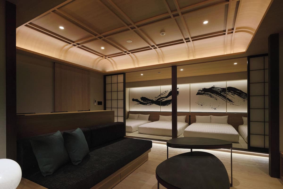 客房, 非吸煙房 (SORA - Sky with Private Roof Balcony) | 房內夾萬、免費 Wi-Fi、床單