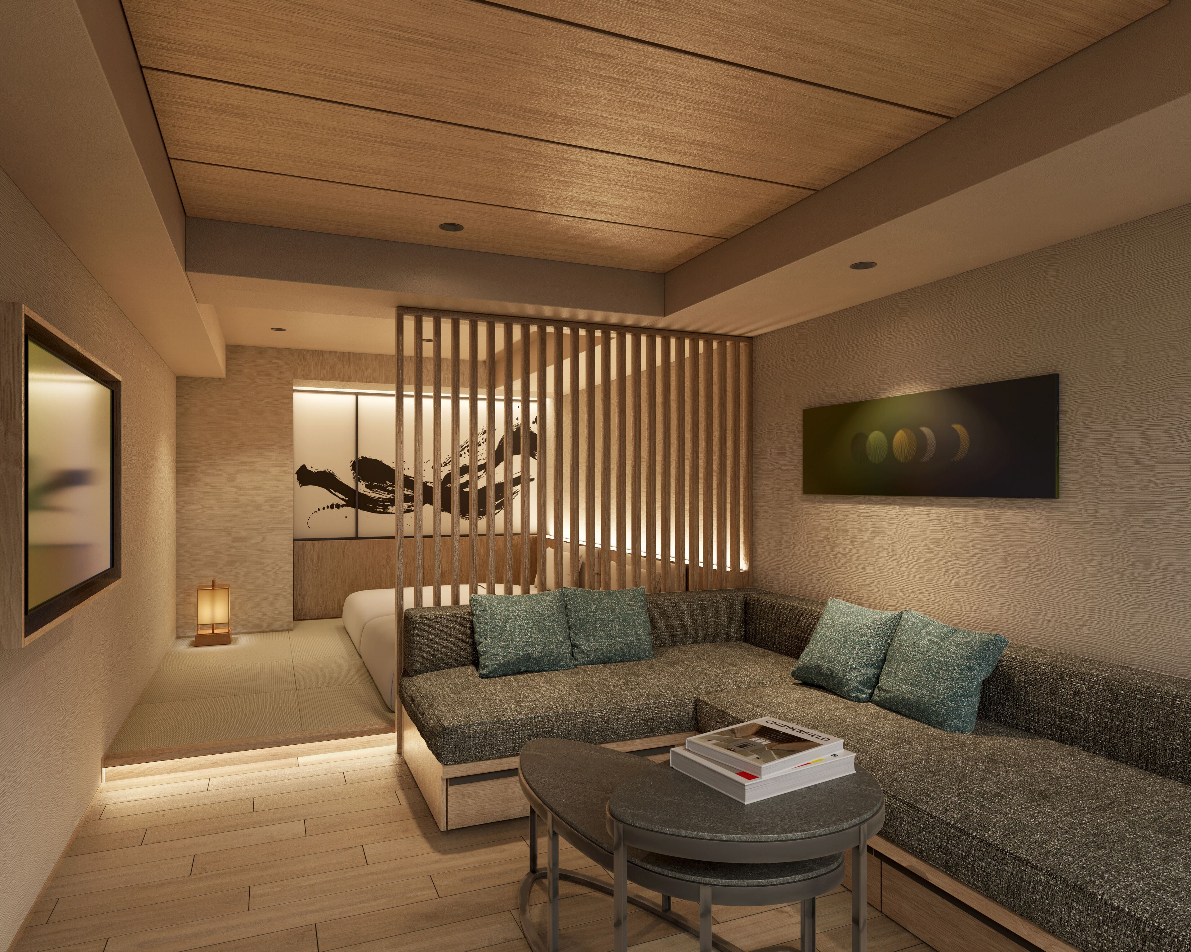 Habitación (KAZE - Wind, Japanese Modern) | Caja fuerte y wifi gratis