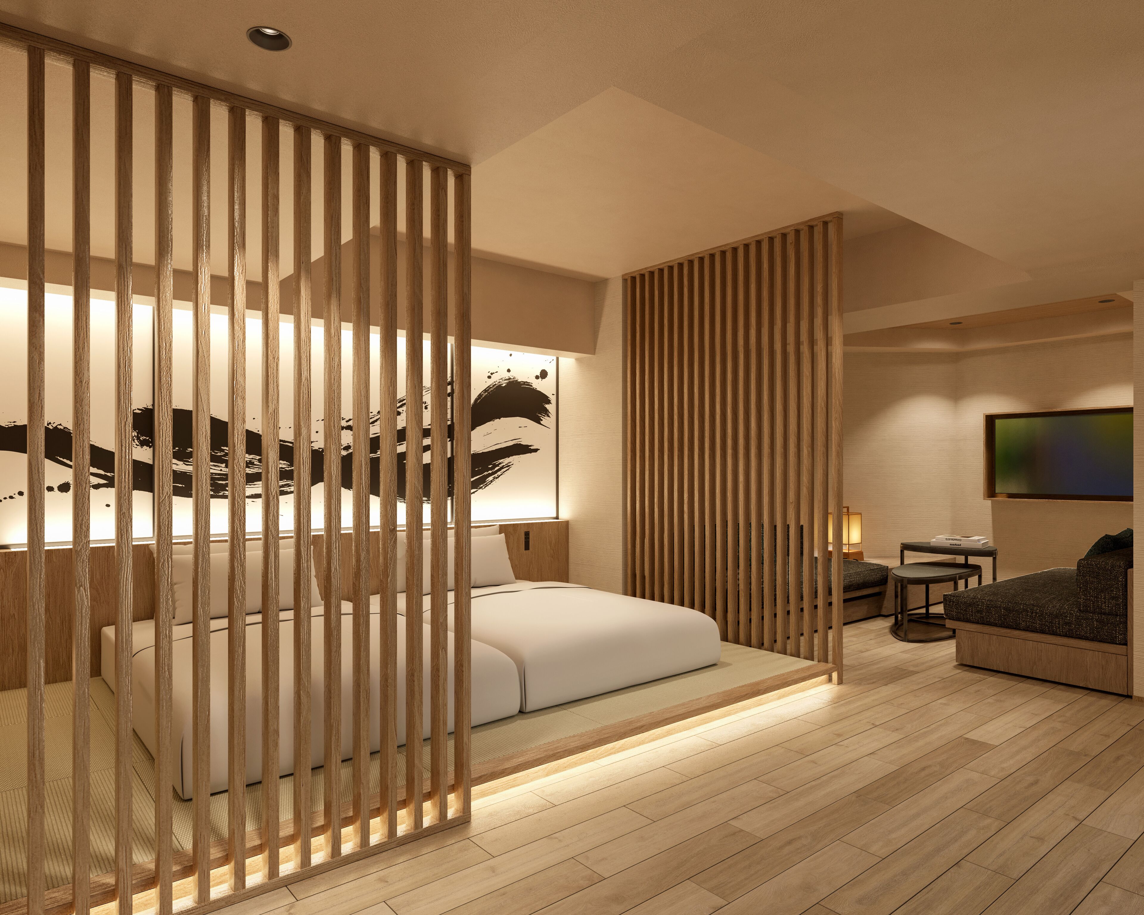 TSUKI 月 - Moon 和モダン | セーフティボックス (室内)、WiFi (無料)