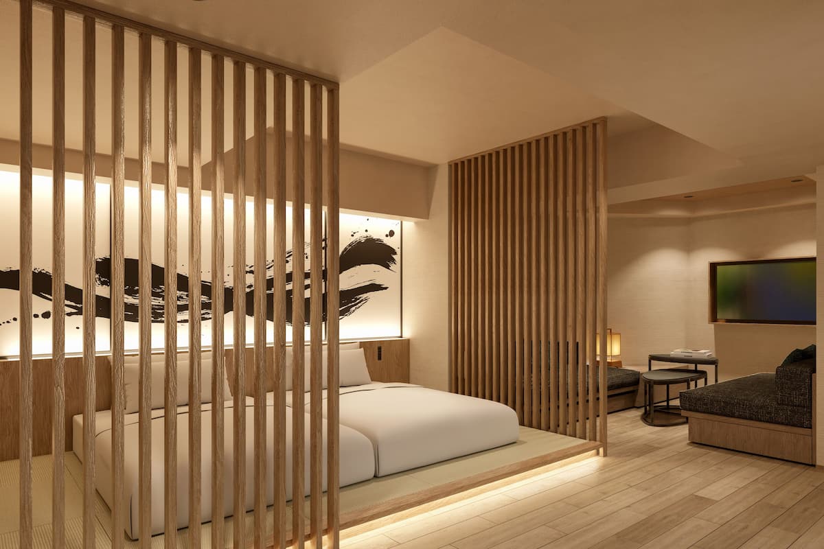 TSUKI - Moon - Japanese modern style Room | In-room safe, free WiFi