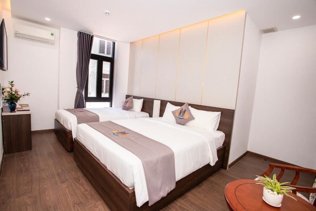 Quarto triplo | Ferros/tábuas de passar roupa, Wi-Fi de cortesia