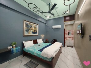 Luxe tweepersoonskamer, niet-roken, airconditioning | Lakens van Egyptisch katoen, luxe beddengoed, donsdekens