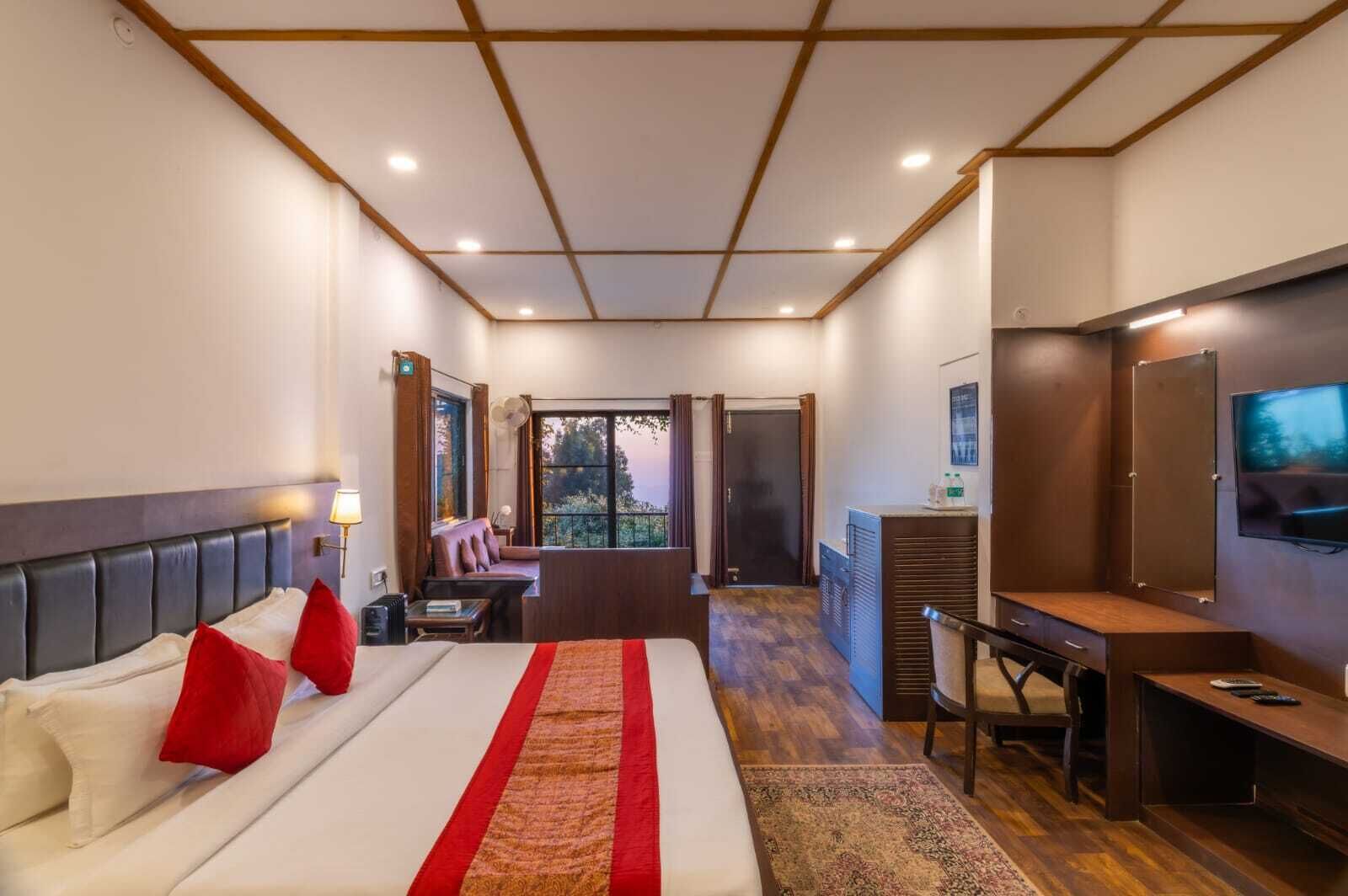 Superior-Doppelzimmer, Blick auf die Anlage | Kostenloses WLAN