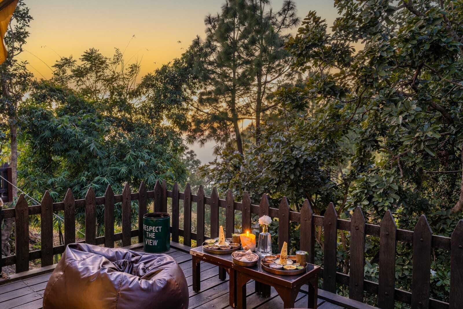 Tent, Balcony, Valley View | Balcony view