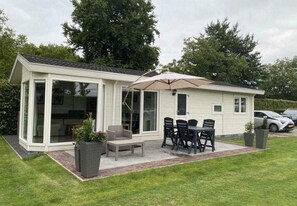 Exterior - Minicamping De Lindenhoeve - Chalet Alpaca (Nistelrode)