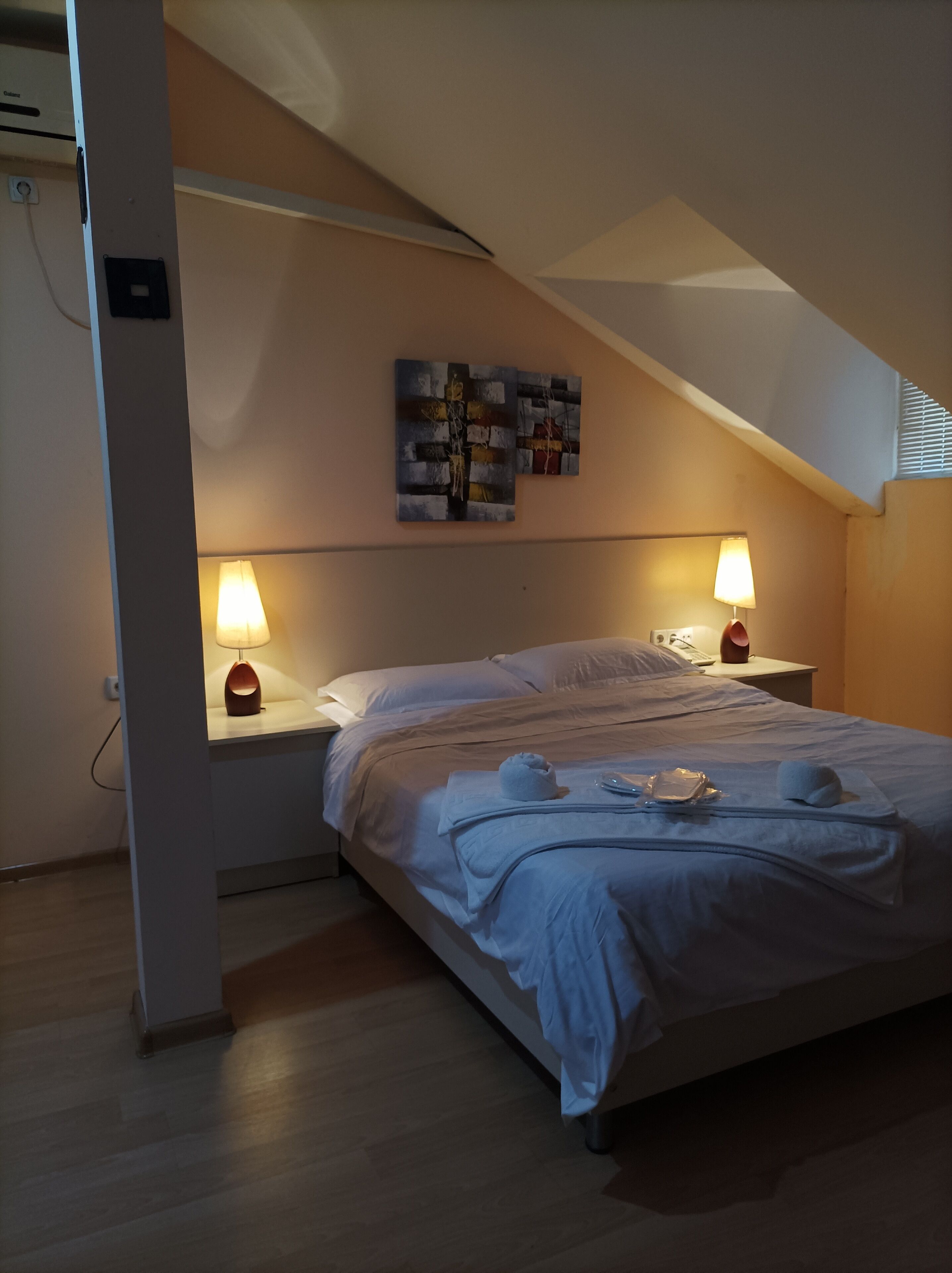 Standard Triple Room, City View | Desk, laptop workspace, free WiFi