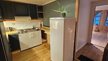 Fridge, oven, stovetop, toaster