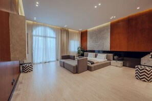 Interior - Villa Onyx I – Luxury 4BR Retreat with Indoor Pool, Sauna & Golf Views (New Cairo 3)