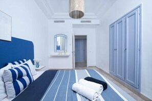 2 chambres, fer et planche à repasser, accès Internet, draps fournis