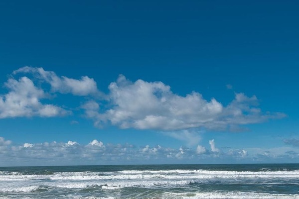 A mile of beachfront!