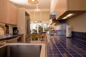 Fridge, microwave, oven, stovetop - Monterey Dunes 208 - Moss Landing Townhome - A Mile of Beachfront! (Moss Landing)