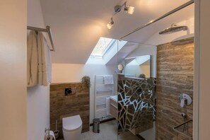 Regadera y secadora de cabello 