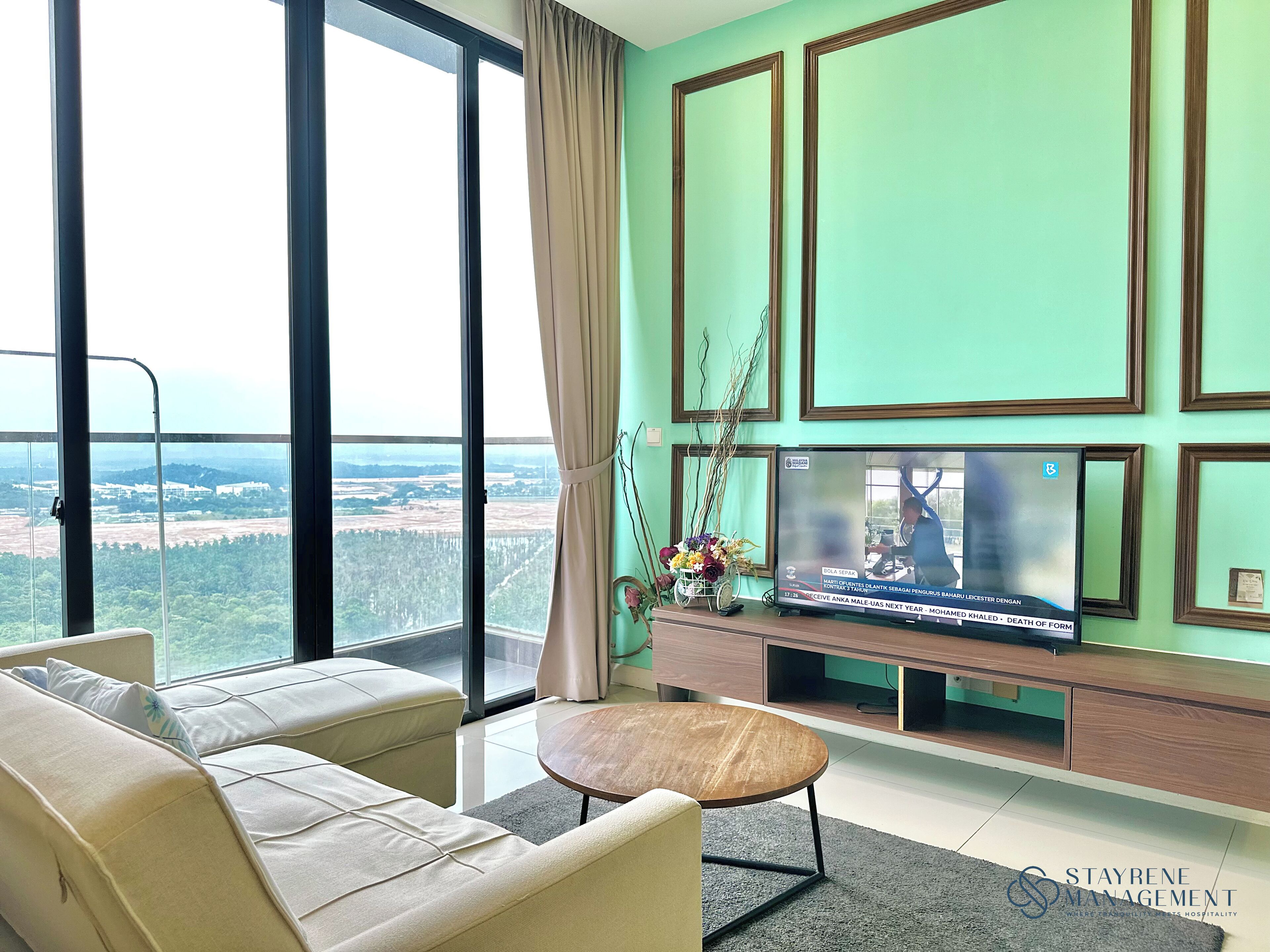 Área de sala de estar