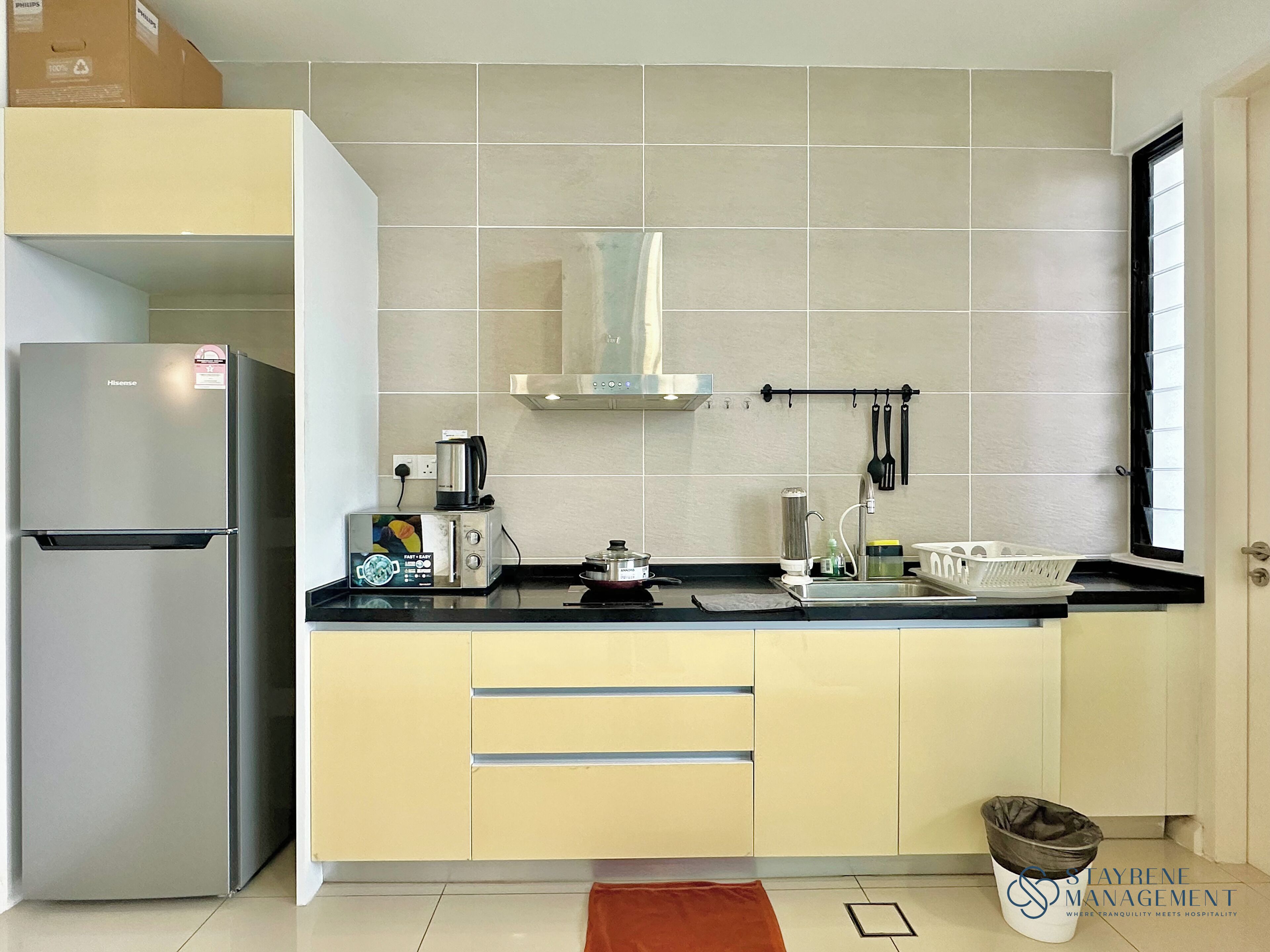 Apartamento Confort, 1 cama de matrimonio, balcón, vistas a la ciudad | Cocina privada