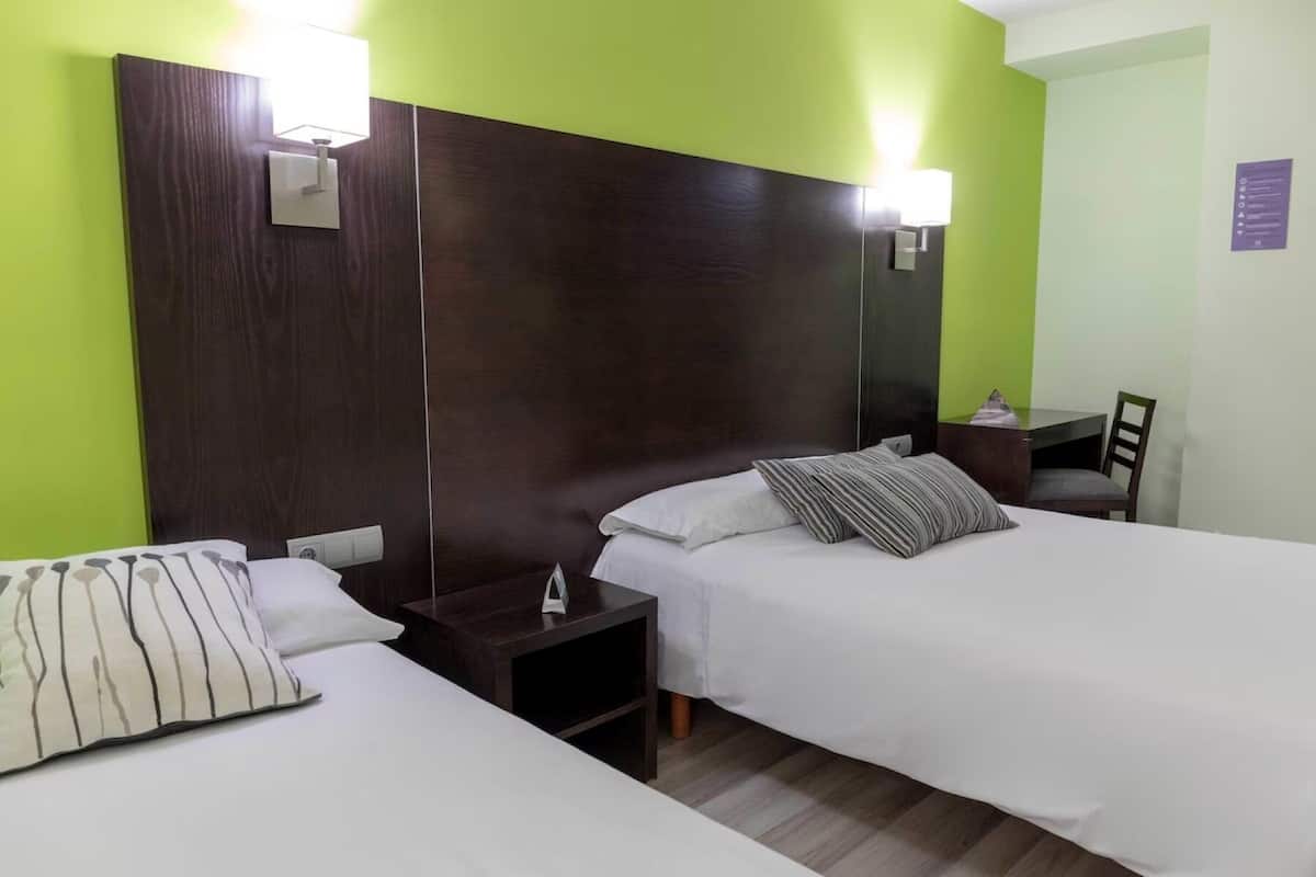 Down duvets, in-room safe, desk, soundproofing