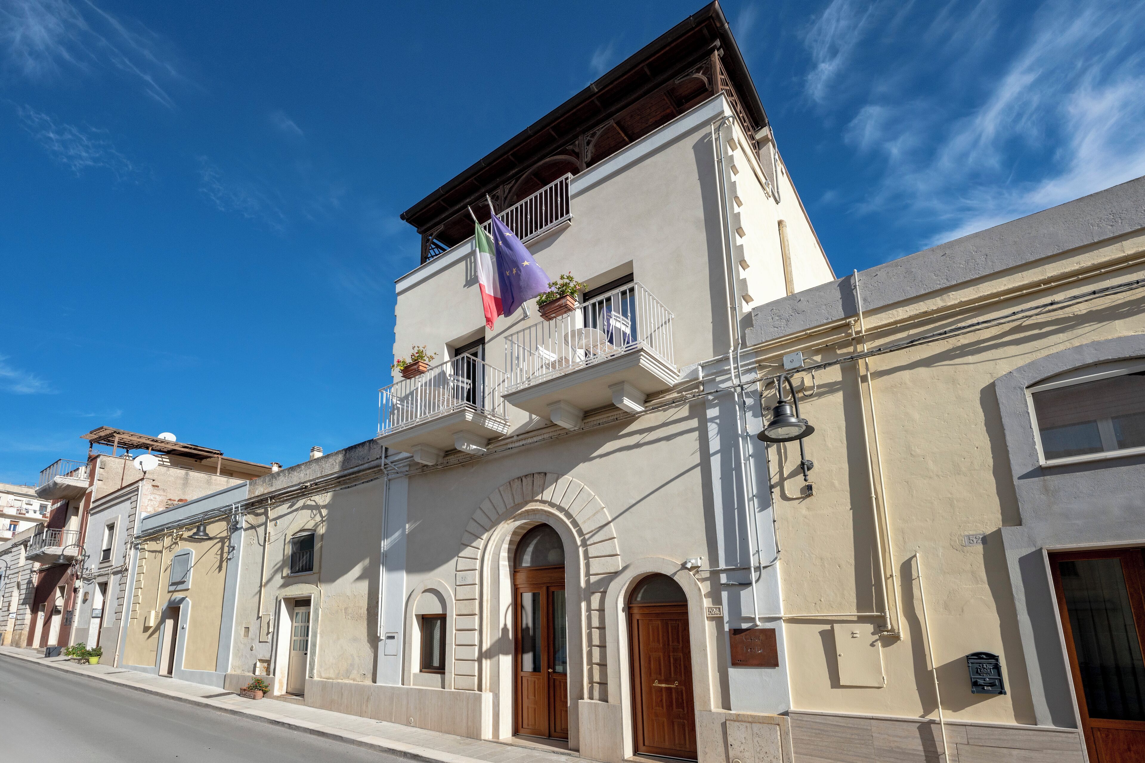 Facciata della struttura