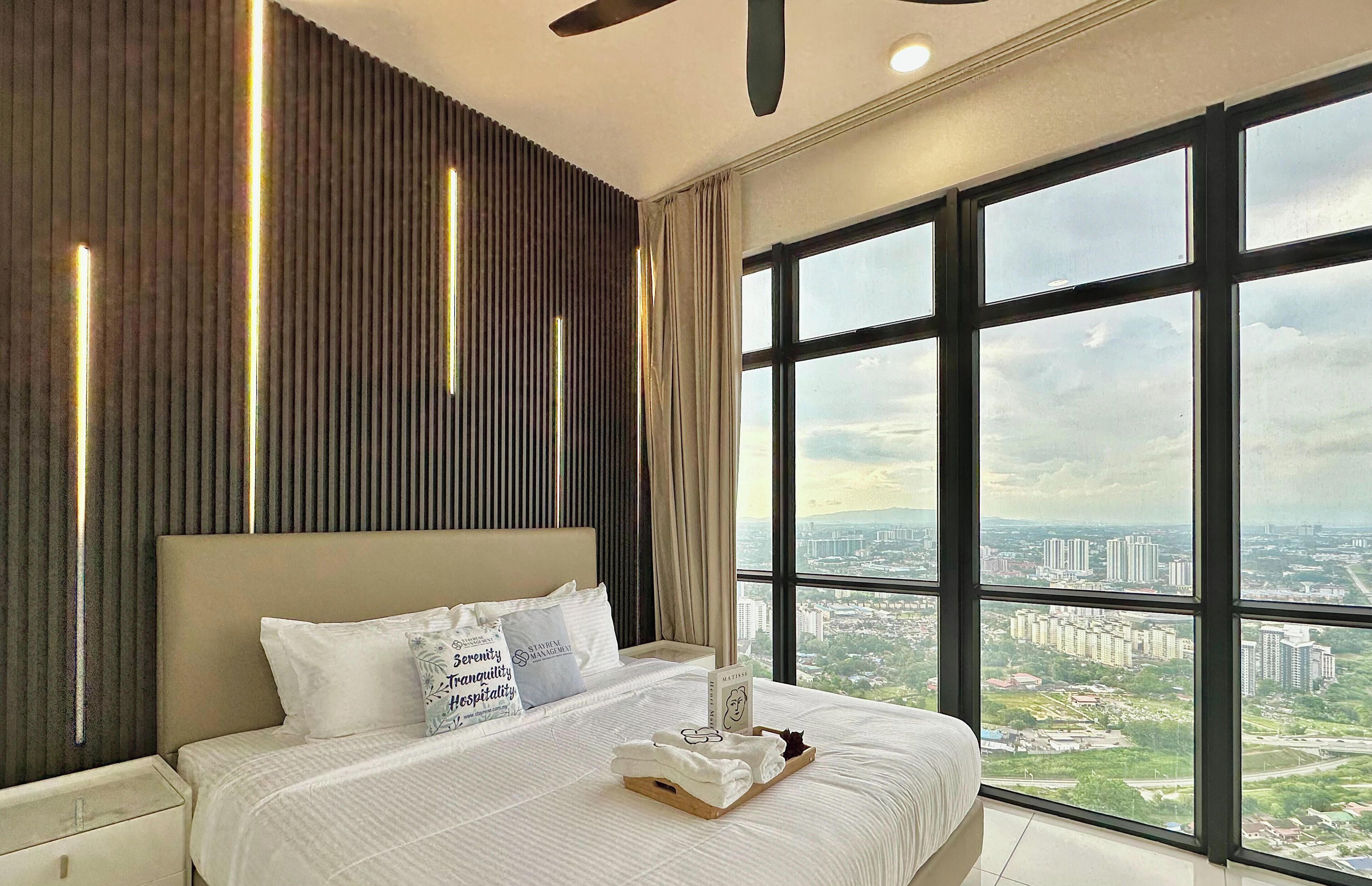 Blackout curtains, iron/ironing board, free WiFi