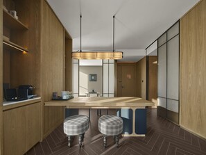 Luxury Studio Suite | Living room - Wanda Realm Changchun (Changchun)