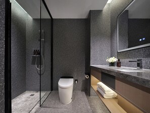 Asciugacapelli, asciugamani, shampoo, carta igienica