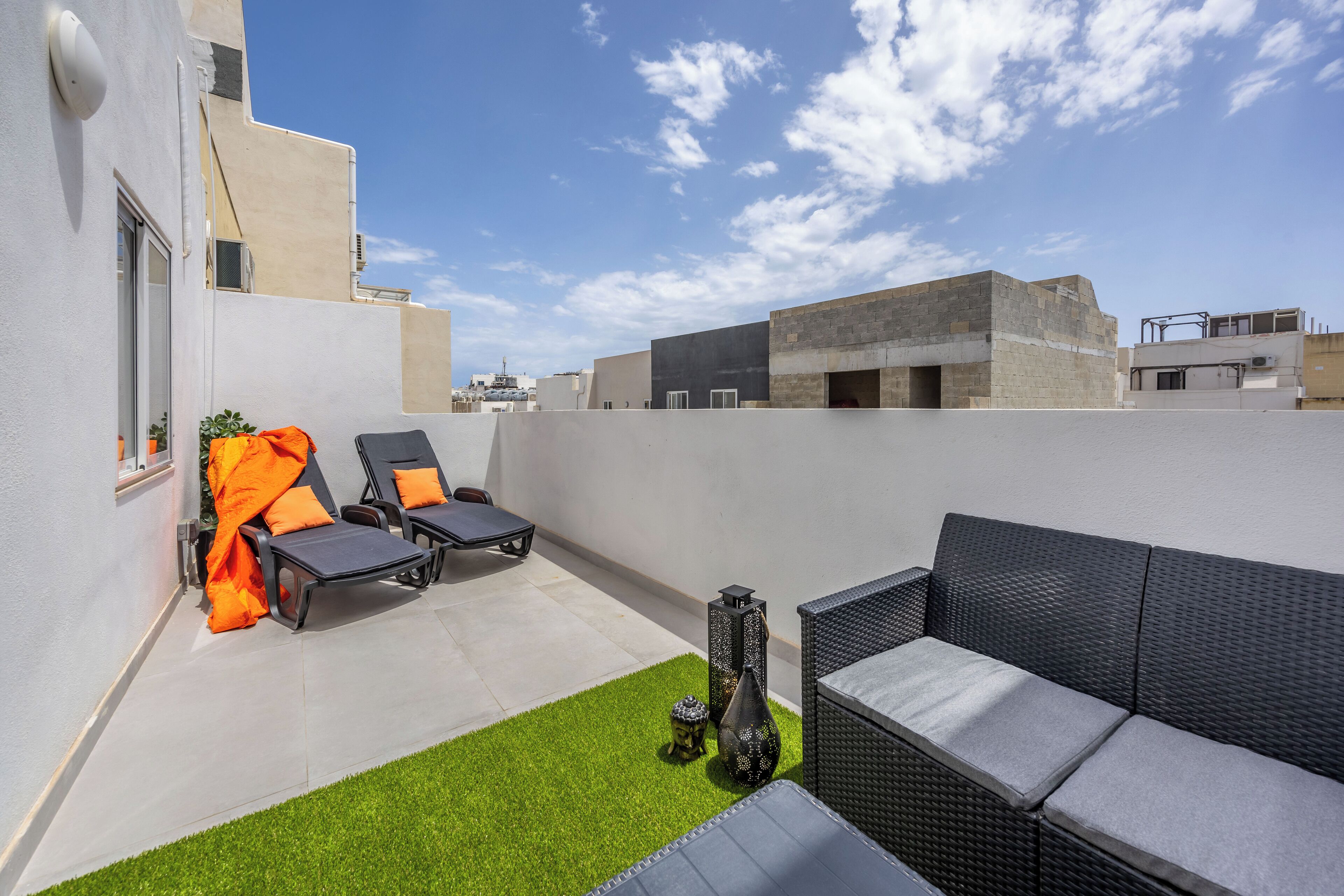 Penthouse, Kitchen, City View | Terrace/patio