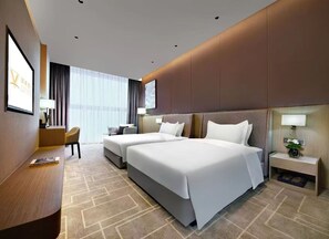 Basic Double Room | Free WiFi - jinglaijiudianzhenxuanyanchenggaotiezhan (Yancheng)