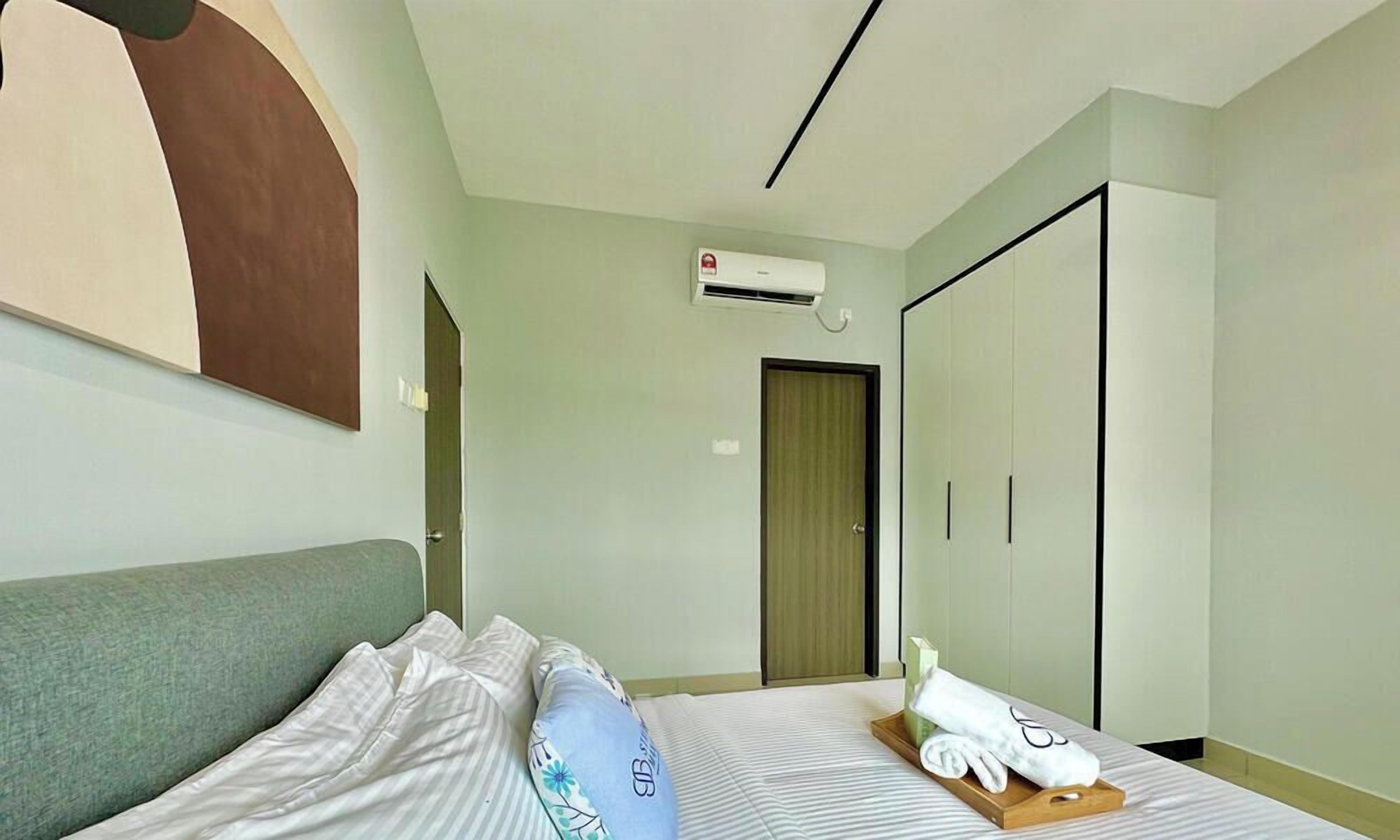 Departamento, 3 habitaciones, balcón, vista al jardín | Cortinas blackout, tabla de planchar con plancha y wifi gratis 