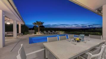 Family Villa, 3 Bedrooms, Balcony (Villa Ora) | Outdoor dining