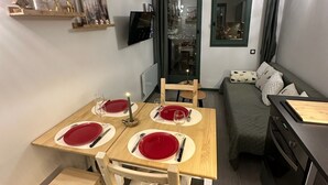 Interior - Studio cabin at the foot of the slopes - Valfréjus (Valfréjus)