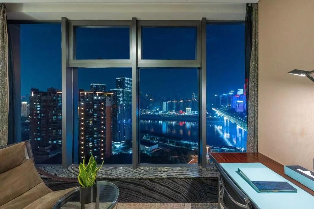 Deluxe-Zweibettzimmer, Flussblick | Innenbereich