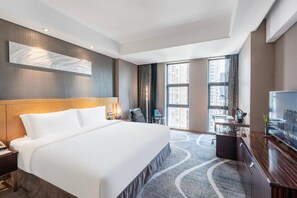 Chambre Supérieure avec lits jumeaux, plusieurs lits, salle de bains privée, vue ville