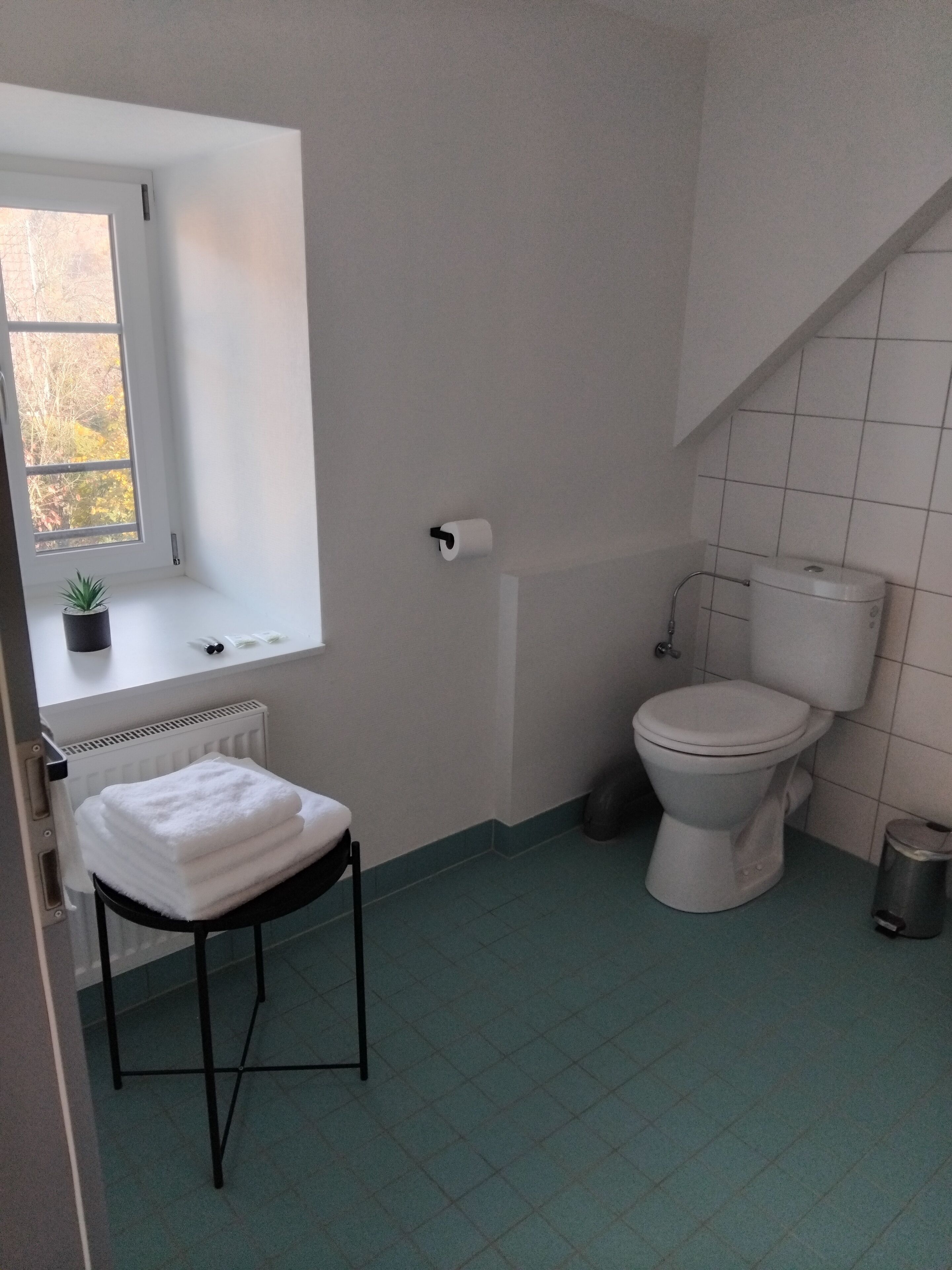 Comfort-Doppel- oder -Zweibettzimmer, Bergblick | Badezimmer | Toilettenpapier