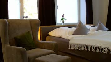 1 slaapkamer, een strijkplank/strijkijzer, wifi, beddengoed