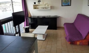 Living area - T3 70 m2 standing Cap d'Agde 6 pers sea view (Agde)