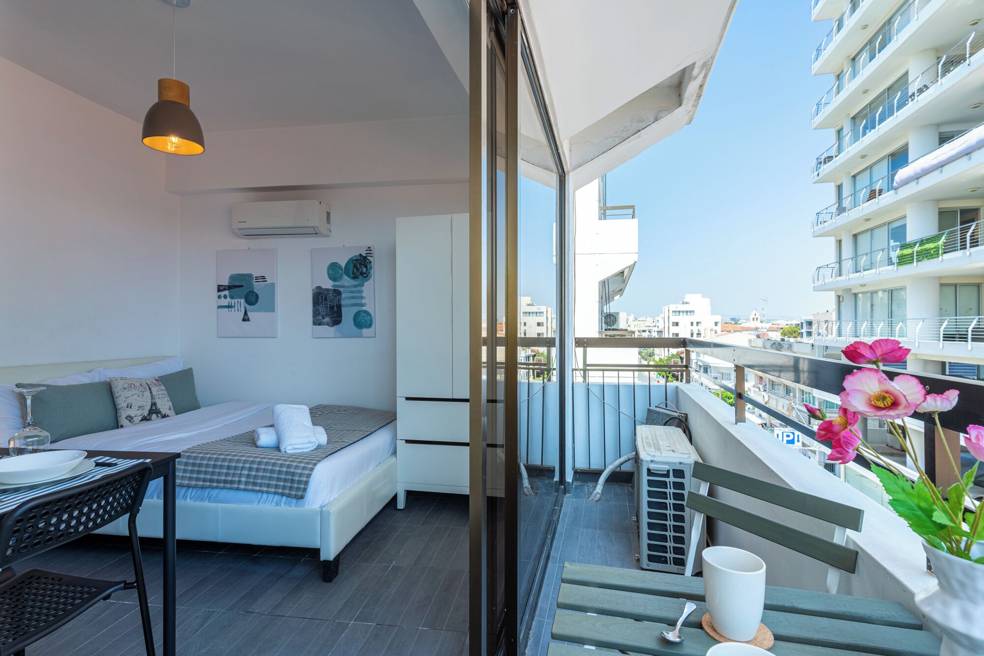 Studio, 1 Double Bed, Kitchenette, City View | View from room