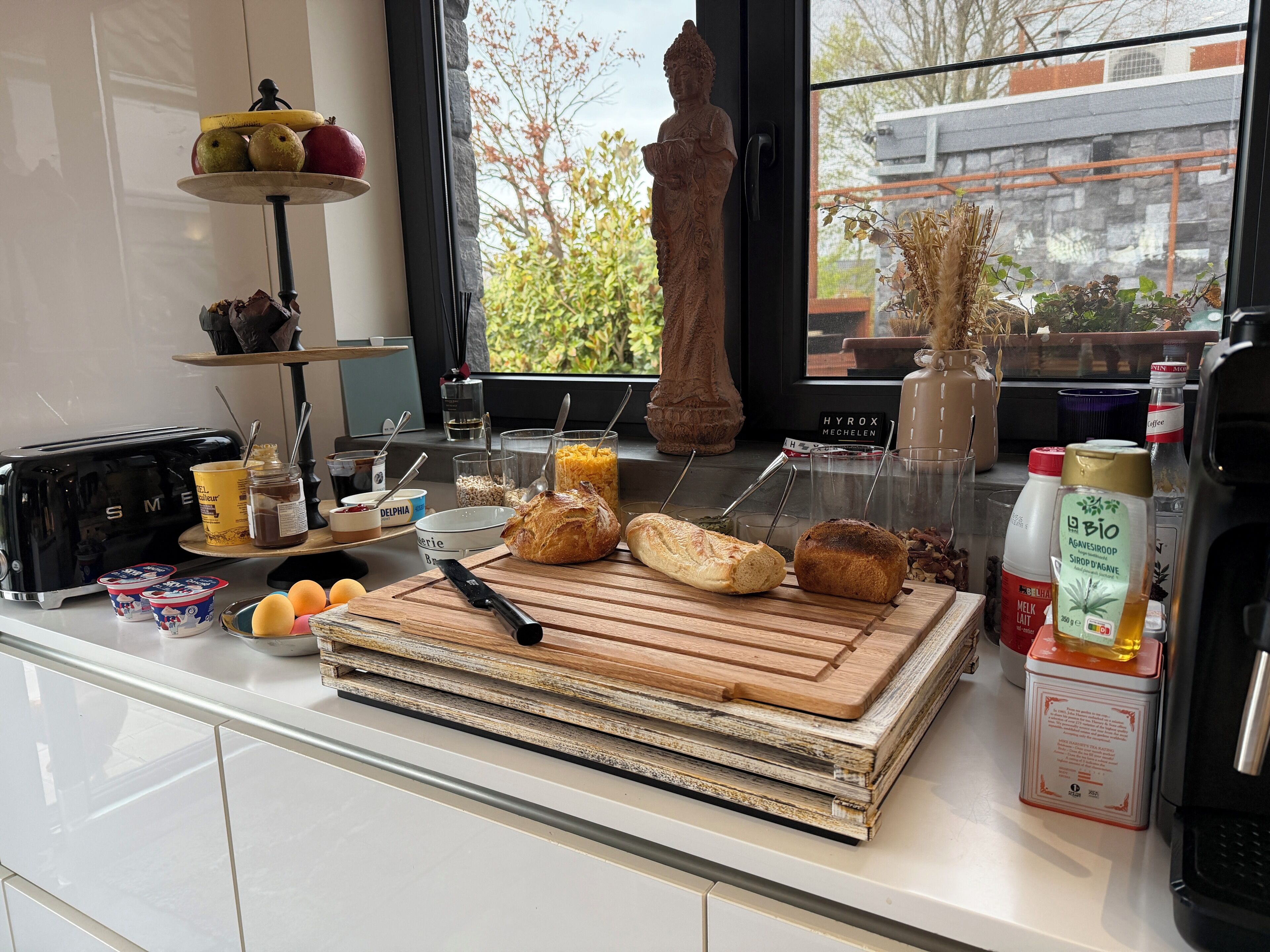Gratis kontinental morgenmad hver dag
