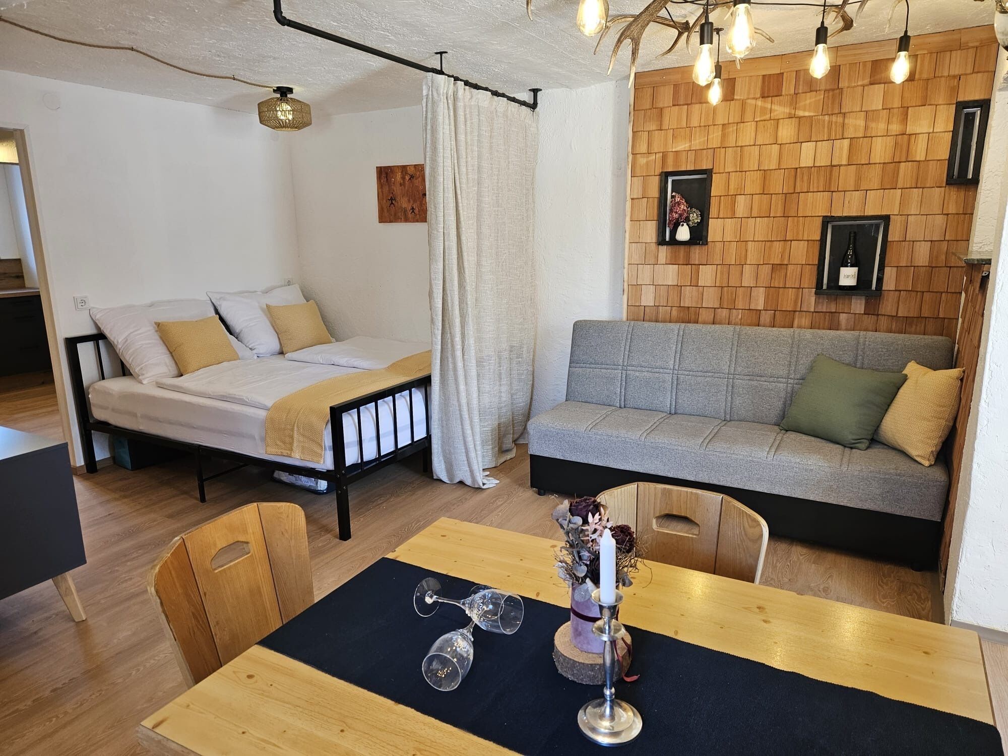 1 bedroom, travel crib, free WiFi, bed sheets