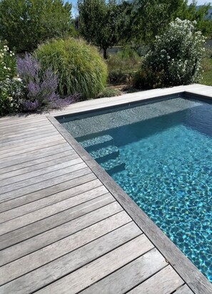 Pool - La Villa de Paul, a completely renovated 19th-century building in the Savoyard foreland (Yenne)