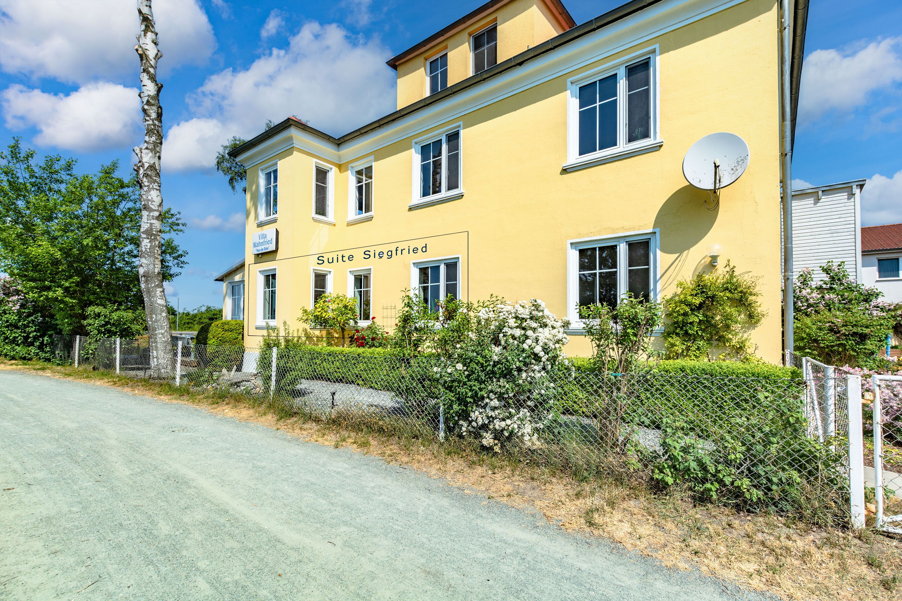 Junior-Suite, Gartenblick | 高档床上用品、免费 WiFi、床单
