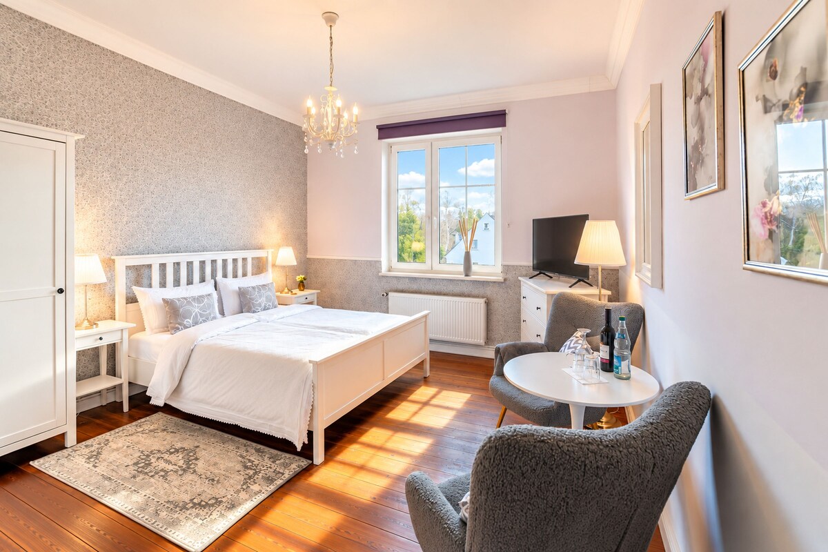 Doppelzimmer 3, Gartenblick | Premium bedding, free WiFi, bed sheets