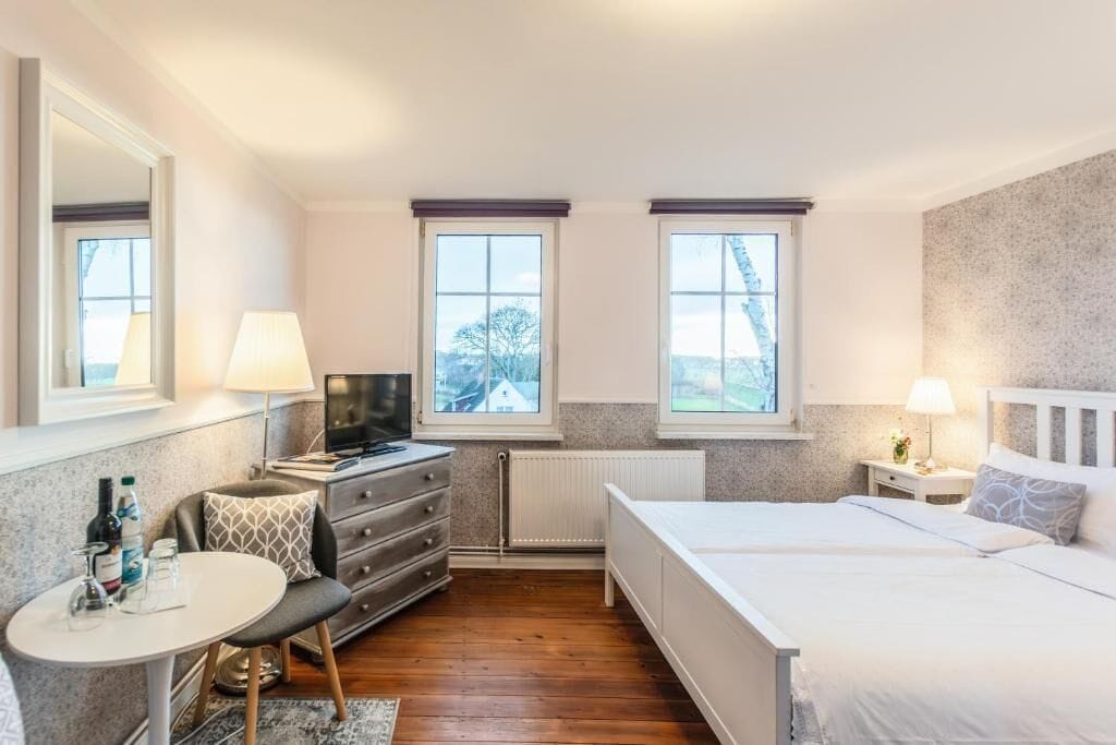 Doppelzimmer 6, tolle Aussicht | Biancheria da letto di alta qualità, Wi-Fi gratuito, lenzuola