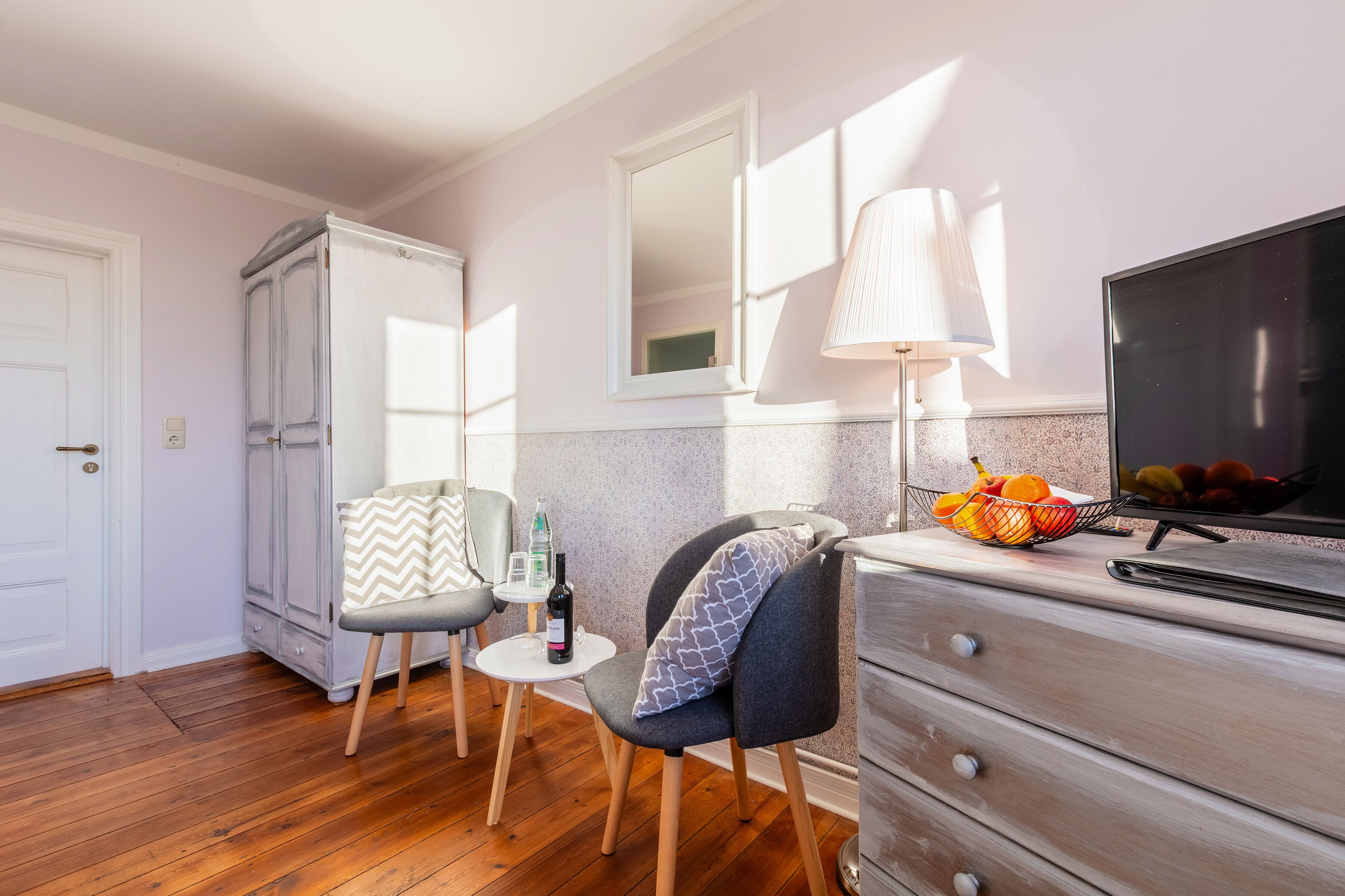 Doppelzimmer 7, Gartenblick | Literie de qualité supérieure, Wi-Fi gratuit, draps fournis